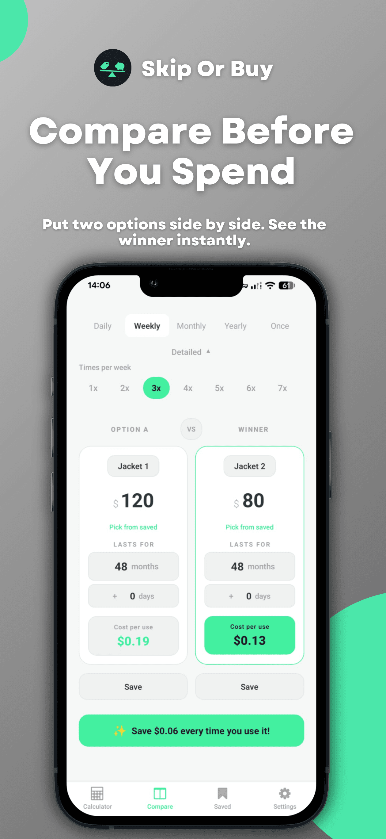 Skip or Buy screenshot 3