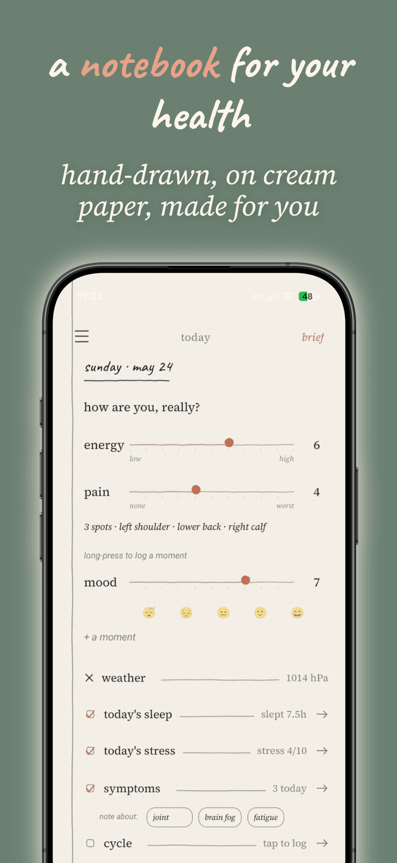 Pebble screenshot 1