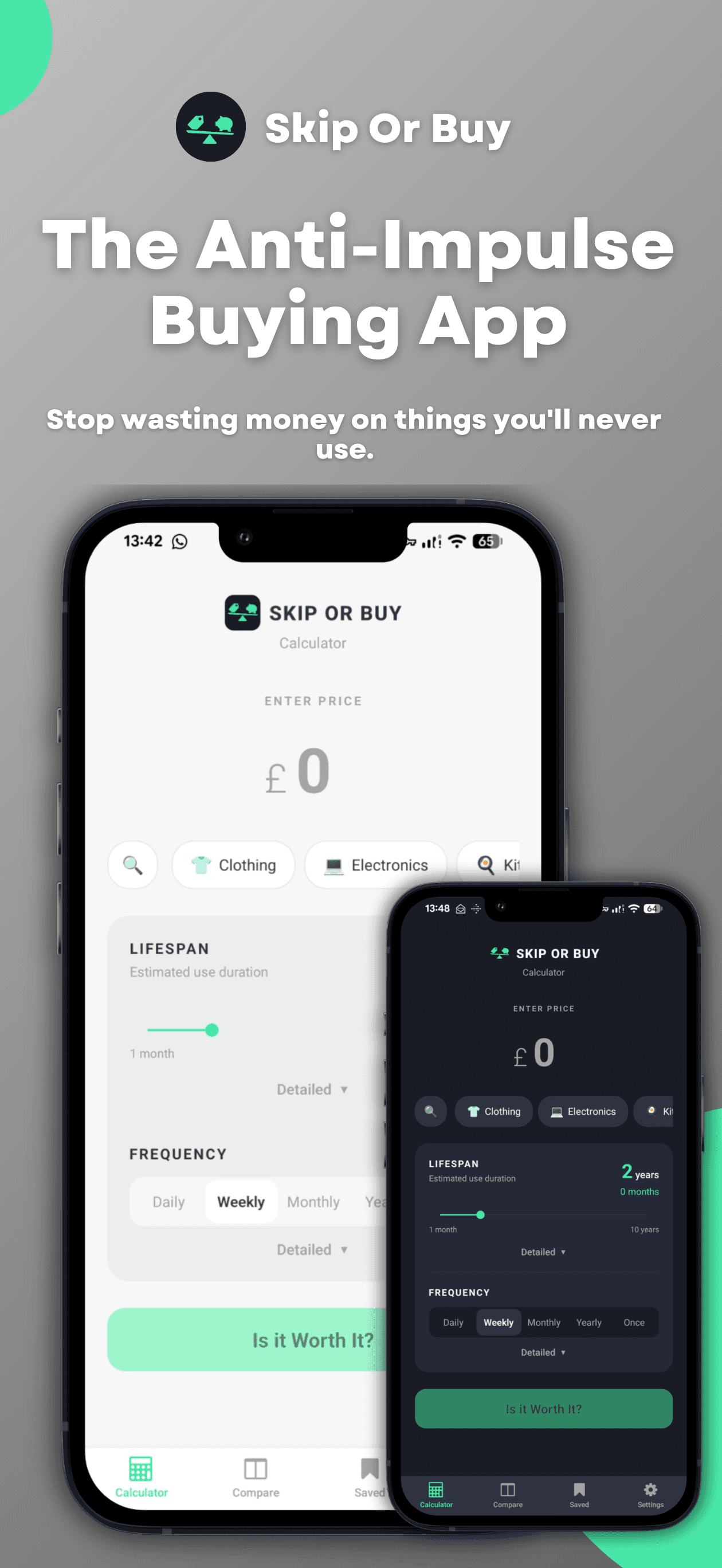 Skip or Buy screenshot 1